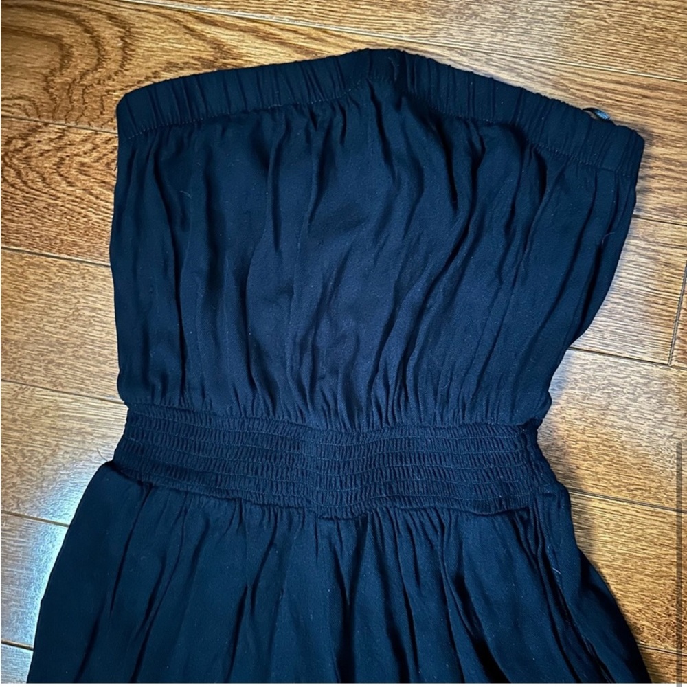 Strapless cargo jumpsuit - Picture 5 of 7